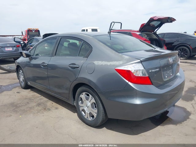 Aukcja sprzedaży 2012 Honda Civic Hybrid, vin: JHMFB4F26CS008471, numer aukcji: 44893029