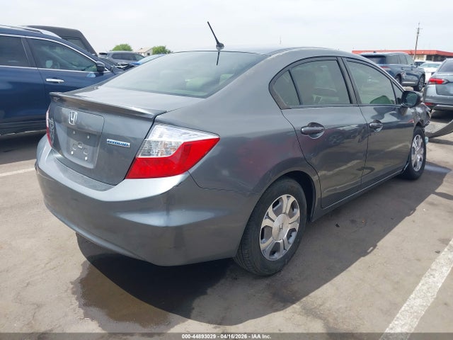 Aukcja sprzedaży 2012 Honda Civic Hybrid, vin: JHMFB4F26CS008471, numer aukcji: 44893029