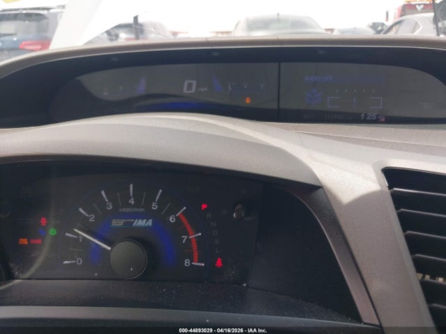 Aukcja sprzedaży 2012 Honda Civic Hybrid, vin: JHMFB4F26CS008471, numer aukcji: 44893029