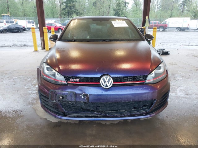 Aukcja sprzedaży 2017 Volkswagen Golf Gti Sport 4-door, vin: 3VW447AUXHM000660, numer aukcji: 44893086