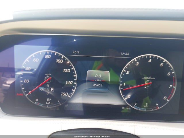 44893098 :رقم المزاد ، WDDUG8DB8JA380049 vin ، 2018 Mercedes-benz S 560 مزاد بيع