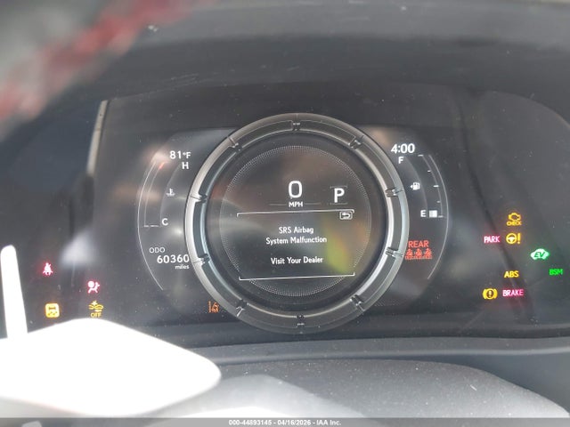 44893145 :رقم المزاد ، JTHU9JBH0K2014969 vin ، 2019 Lexus Ux 250h F Sport مزاد بيع