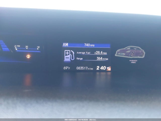 44893242 :رقم المزاد ، 2HGFB2F64EH548079 vin ، 2014 Honda Civic Hf مزاد بيع