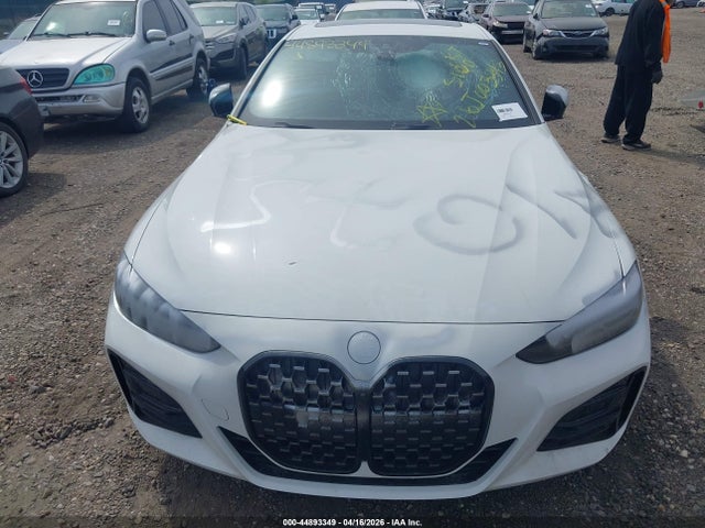 2024 Bmw 430i Xdrive მანქანა იყიდება აუქციონზე, vin: WBA73AP05RCP04706, აუქციონის ნომერი: 44893349