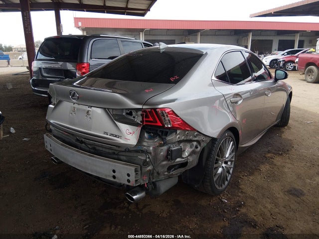 Продажа на аукционе авто 2016 Lexus Is 200t, vin: JTHBA1D28G5016675, номер лота: 44893366