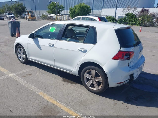 44893399 :رقم المزاد ، 3VW2A7AU8FM032746 vin ، 2015 Volkswagen Golf Tdi S 4-door مزاد بيع