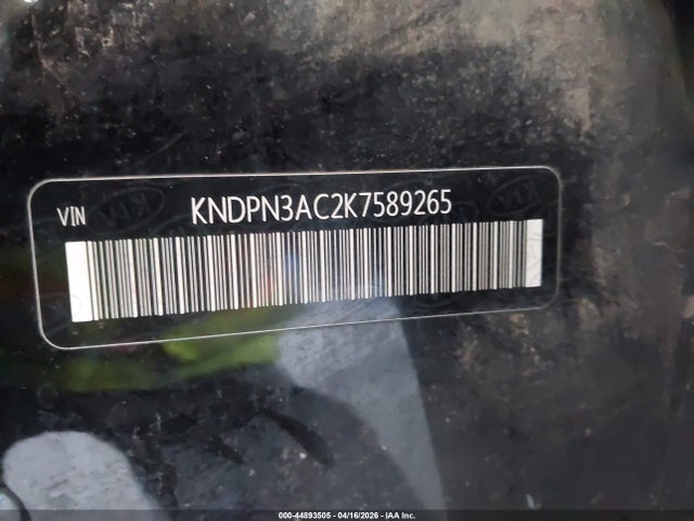 Aukcja sprzedaży 2019 Kia Sportage Ex, vin: KNDPN3AC2K7589265, numer aukcji: 44893505