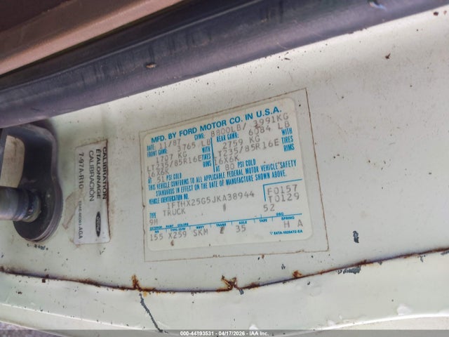 Aukcja sprzedaży 1988 Ford F250, vin: 1FTHX25G5JKA38944, numer aukcji: 44893531