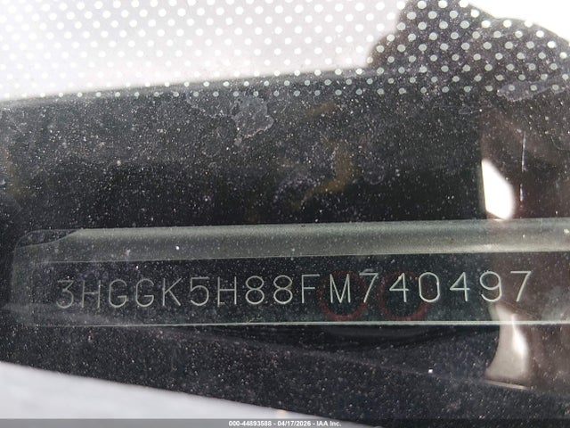 3HGGK5H88FM740497 Honda Fit Ex/ex-l