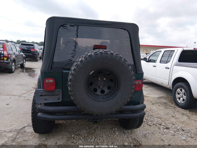 Продаж на аукціоні авто 2000 Jeep Wrangler Sport, vin: 1J4FA49S8YP704673, номер лоту: 44893595