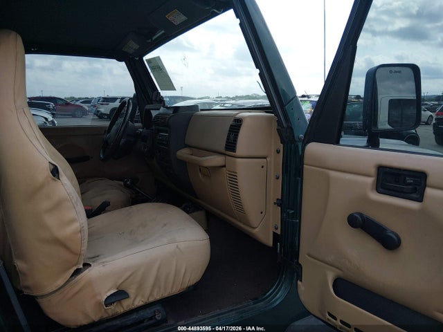 Продаж на аукціоні авто 2000 Jeep Wrangler Sport, vin: 1J4FA49S8YP704673, номер лоту: 44893595
