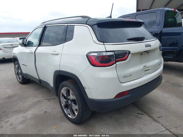 Продаж на аукціоні авто 2017 Jeep New Compass Limited 4x4, vin: 3C4NJDCB1HT631409, номер лоту: 44893693