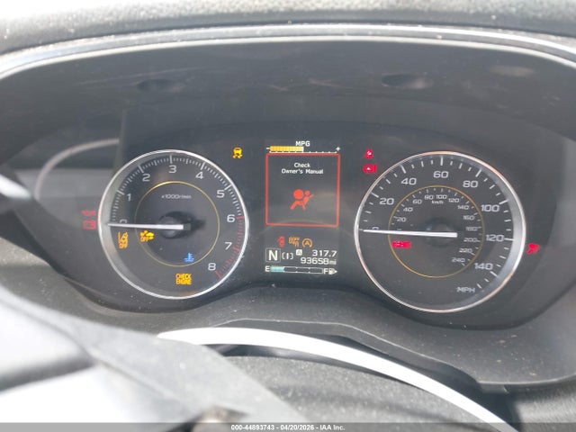 2022 Subaru Crosstrek Sport მანქანა იყიდება აუქციონზე, vin: JF2GTHSC7NH257307, აუქციონის ნომერი: 44893743
