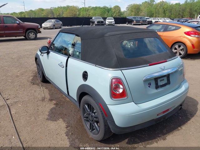44893832 :رقم المزاد ، WMWZN3C59CT135320 vin ، 2012 Mini Cooper مزاد بيع