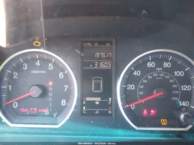 2009 Honda Cr-v Lx მანქანა იყიდება აუქციონზე, vin: 3CZRE38309G708180, აუქციონის ნომერი: 44893835