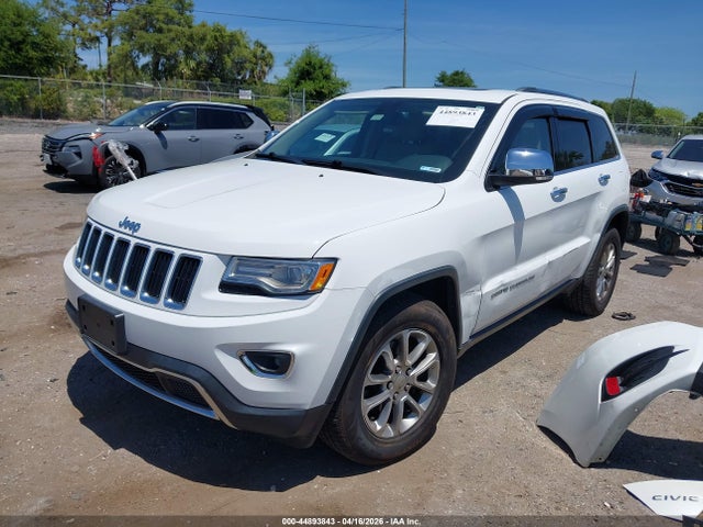44893843 :رقم المزاد ، 1C4RJEBG5FC832484 vin ، 2015 Jeep Grand Cherokee Limited مزاد بيع