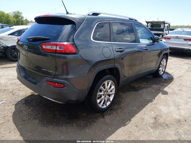 2015 Jeep Cherokee Limited მანქანა იყიდება აუქციონზე, vin: 1C4PJLDB6FW732129, აუქციონის ნომერი: 44893846