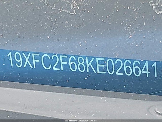 Honda Civic Lx 2019 19XFC2F68KE026641 Image 9