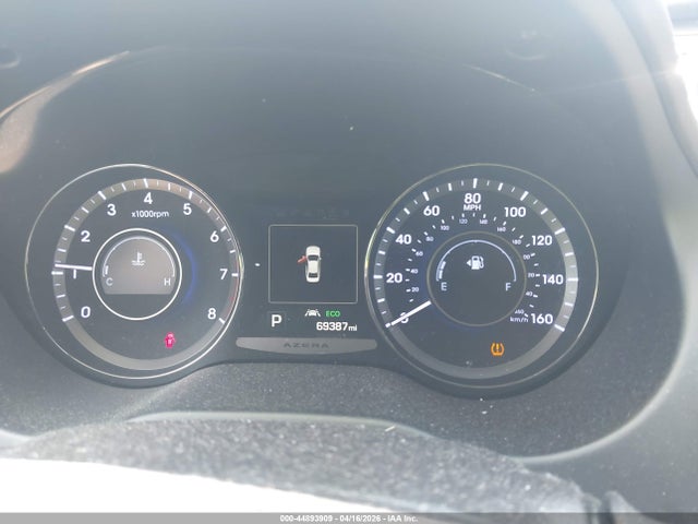 Aukcja sprzedaży 2016 Hyundai Azera Limited, vin: KMHFH4JG1GA519239, numer aukcji: 44893909