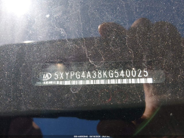 Продаж на аукціоні авто 2019 Kia Sorento 2.4l Lx, vin: 5XYPG4A38KG540025, номер лоту: 44893946