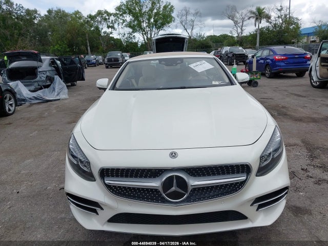 44894039 :رقم المزاد ، WDDXK8DB9JA031638 vin ، 2018 Mercedes-benz S 560 مزاد بيع
