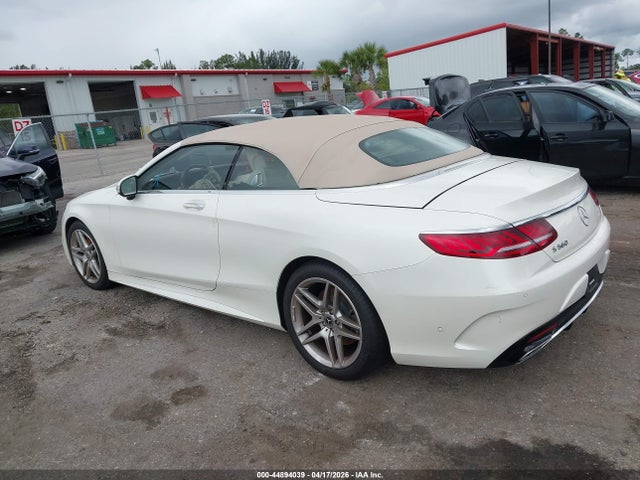 44894039 :رقم المزاد ، WDDXK8DB9JA031638 vin ، 2018 Mercedes-benz S 560 مزاد بيع