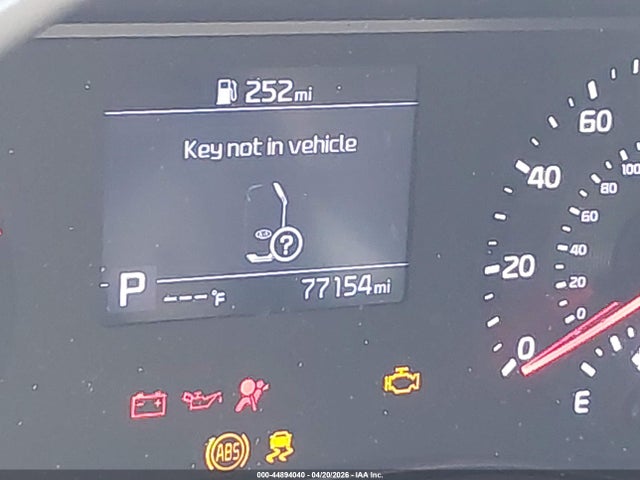 44894040 :رقم المزاد ، KNDJ33AU1L7008005 vin ، 2020 Kia Soul Ex مزاد بيع