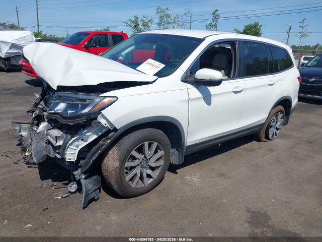 2021 Honda Pilot 2wd Ex მანქანა იყიდება აუქციონზე, vin: 5FNYF5H37MB002106, აუქციონის ნომერი: 44894193