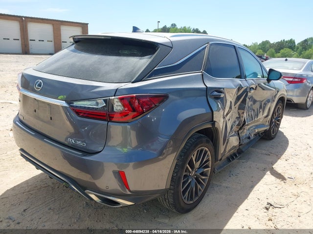 Aukcja sprzedaży 2017 Lexus Rx 350 F Sport, vin: 2T2BZMCA6HC094599, numer aukcji: 44894238