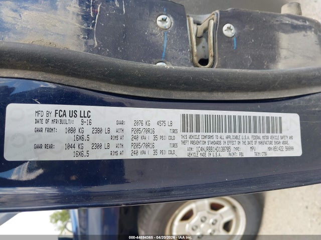 44894365 :رقم المزاد ، 1C4NJRBB1HD138785 vin ، 2017 Jeep Patriot Sport 4x4 مزاد بيع