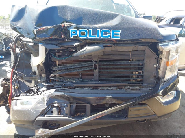 2022 Ford F-150 Police Responder Xl მანქანა იყიდება აუქციონზე, vin: 1FTFW1P80NKD04838, აუქციონის ნომერი: 44894369