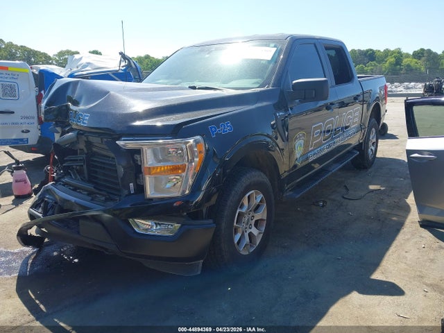 2022 Ford F-150 Police Responder Xl მანქანა იყიდება აუქციონზე, vin: 1FTFW1P80NKD04838, აუქციონის ნომერი: 44894369