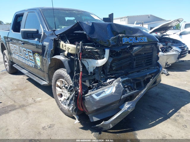 2022 Ford F-150 Police Responder Xl მანქანა იყიდება აუქციონზე, vin: 1FTFW1P80NKD04838, აუქციონის ნომერი: 44894369