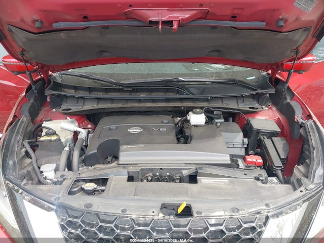 44894425 :رقم المزاد ، 5N1AZ2MJ8KN163487 vin ، 2019 Nissan Murano Sl مزاد بيع