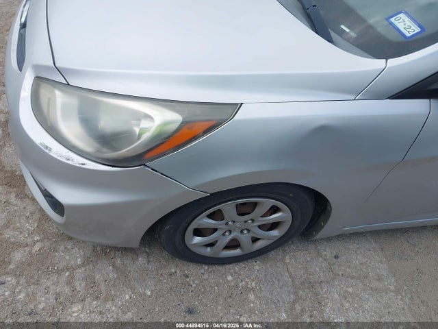 2012 Hyundai Accent Gls მანქანა იყიდება აუქციონზე, vin: KMHCT4AE6CU222119, აუქციონის ნომერი: 44894515