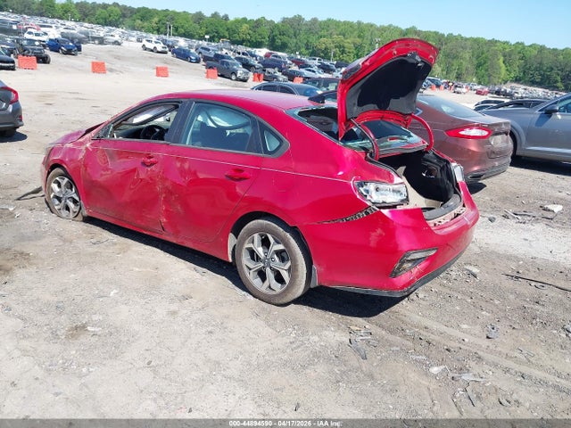 2020 Kia Forte Lxs მანქანა იყიდება აუქციონზე, vin: 3KPF24AD6LE252229, აუქციონის ნომერი: 44894590