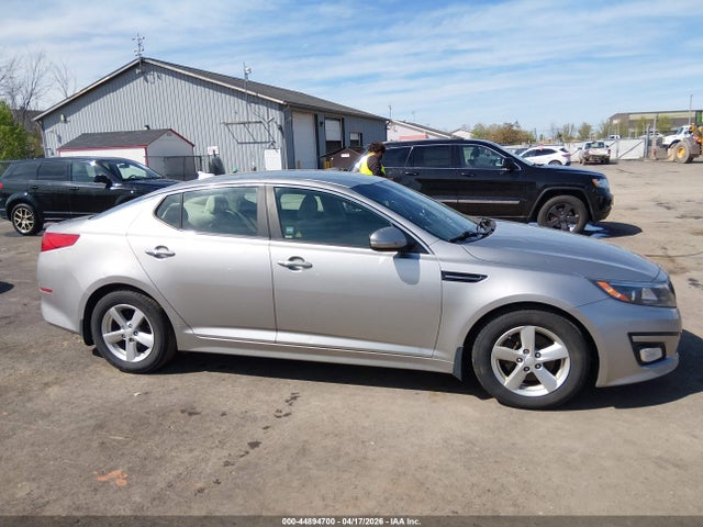 2015 Kia Optima Lx მანქანა იყიდება აუქციონზე, vin: KNAGM4A74F5566032, აუქციონის ნომერი: 44894700