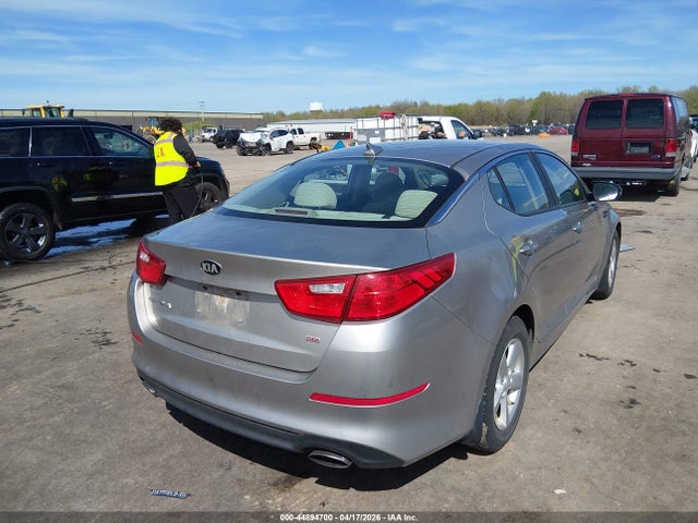 2015 Kia Optima Lx მანქანა იყიდება აუქციონზე, vin: KNAGM4A74F5566032, აუქციონის ნომერი: 44894700