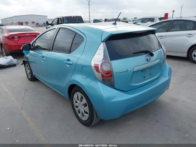2013 Toyota Prius C Two მანქანა იყიდება აუქციონზე, vin: JTDKDTB39D1041457, აუქციონის ნომერი: 44894724