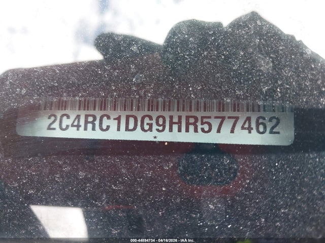 Aukcja sprzedaży 2017 Chrysler Pacifica Touring, vin: 2C4RC1DG9HR577462, numer aukcji: 44894734