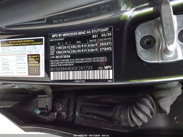 2025 MERCEDES-BENZ GLC 300 W1NKM4HBXSF391709 Photo 8