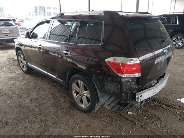 2012 Toyota Highlander Limited V6 მანქანა იყიდება აუქციონზე, vin: 5TDYK3EHXCS065050, აუქციონის ნომერი: 44894766