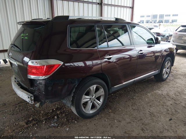 2012 Toyota Highlander Limited V6 მანქანა იყიდება აუქციონზე, vin: 5TDYK3EHXCS065050, აუქციონის ნომერი: 44894766
