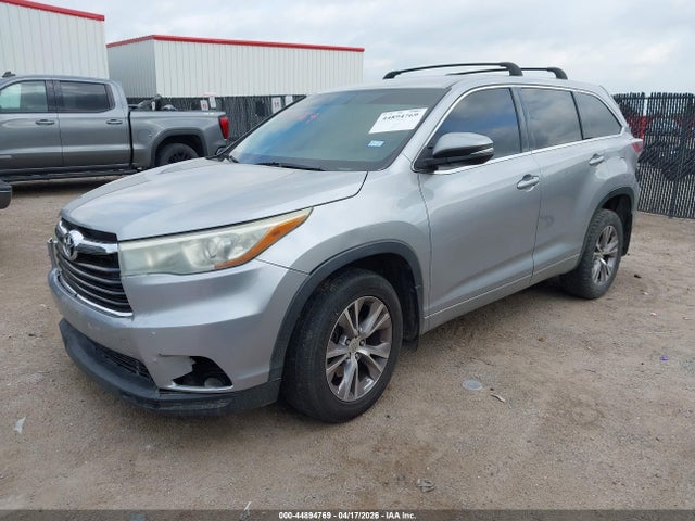 44894769 :رقم المزاد ، 5TDZKRFH6FS064410 vin ، 2015 Toyota Highlander Le Plus V6 مزاد بيع