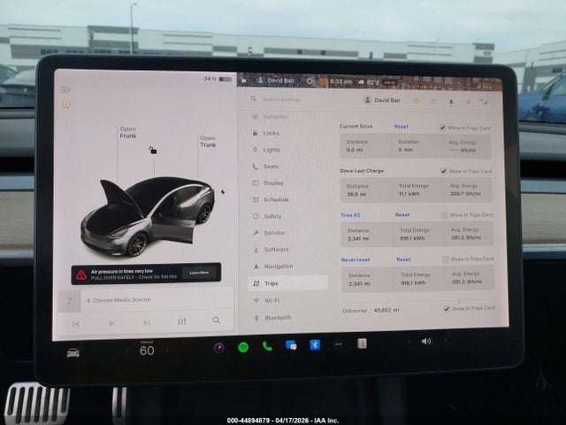 Auction sale of the 2021 Tesla Model 3 Long Range Dual Motor All-wheel Drive, vin: 5YJ3E1EB0MF087792, lot number: 44894879