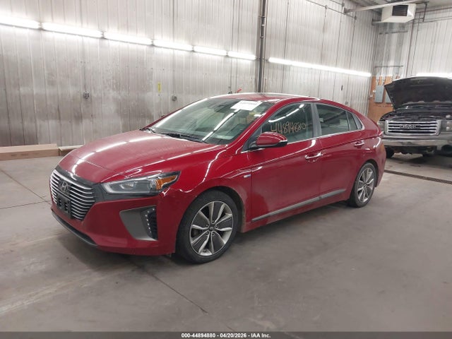 2019 Hyundai Ioniq Hybrid Limited მანქანა იყიდება აუქციონზე, vin: KMHC05LC2KU112242, აუქციონის ნომერი: 44894880