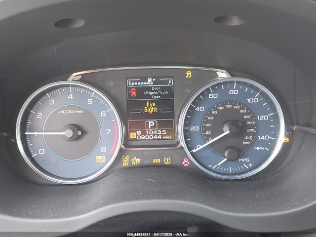 Aukcja sprzedaży 2016 Subaru Crosstrek 2.0i Premium, vin: JF2GPADC8GH237949, numer aukcji: 44894981