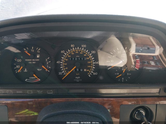 Aukcja sprzedaży 1991 Mercedes-benz 560 Sel, vin: WDBCA39E8MA595950, numer aukcji: 44895068