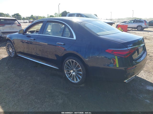 Aukcja sprzedaży 2023 Mercedes-benz S 580 4matic, vin: W1K6G7GB0PA191953, numer aukcji: 44895221