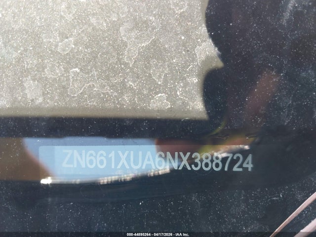 Продаж на аукціоні авто 2022 Maserati Levante Gt, vin: ZN661XUA6NX388724, номер лоту: 44895264